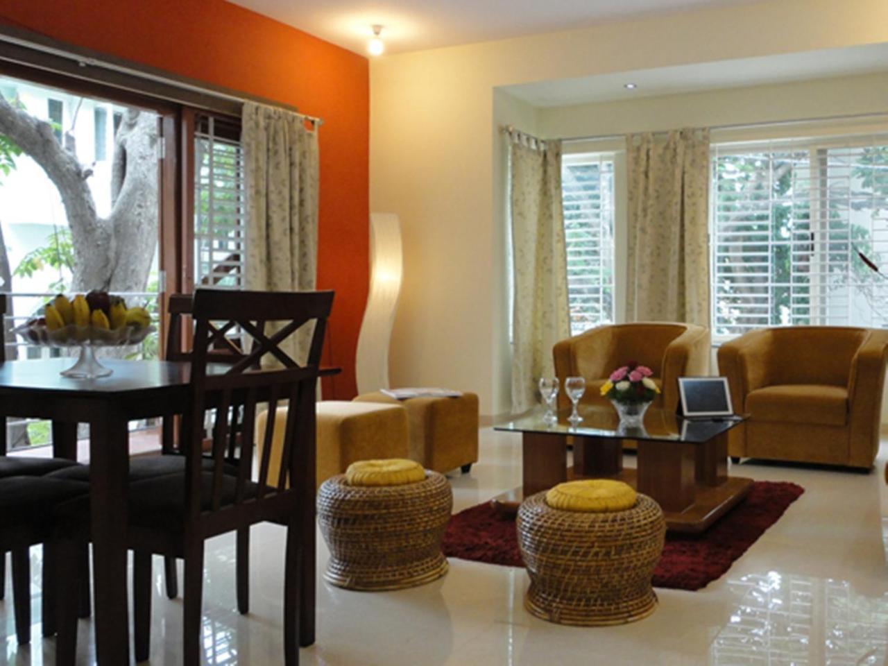 Premium Serviced Apartments Бангалор Экстерьер фото